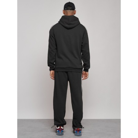 Sports suit men's, size 52, black color-3