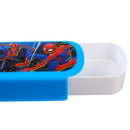 Penal-football Plastic, 43x200x23 mm, retractable, spider-man-4