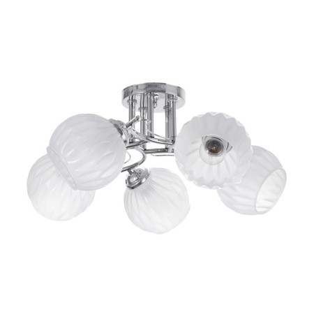 SELENA CHANGER 5X40W E27 chrome 52x52x21cm
