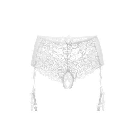 Erotic panties of Erolata with lace inserts, white, size 42-44-6