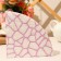 NEW Line Decor napkin "Voal Pink Gold", Figure, 12 pcs