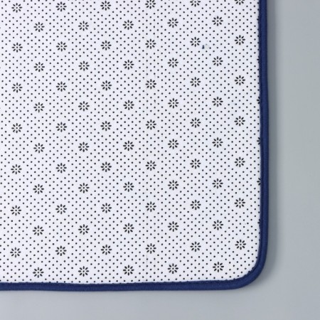 Savanna bathroom and toilet “Memory Foam”, 50 × 80 cm, blue color-6