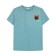 Male T -shirt, size 50, turquoise color