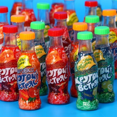 Chewing gum "steep" in a bottle of 5 g-2