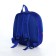 Baby backpack on lightning, blue color