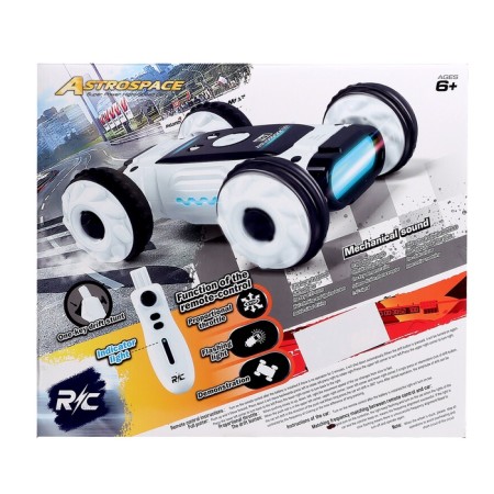 Tsolovysh machine "Techno", radio -controlled, drift, battery, on the control panel, white color-11