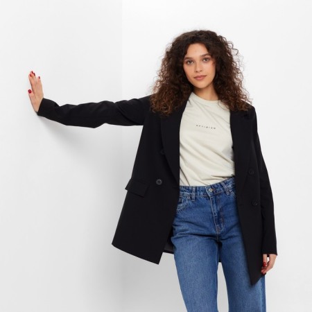 Women's jacket Minaku: classic color black, rr 42-6