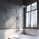 Shower mixer IDDIS BILD BILSB1Fi06, 350x200x1400 mm, with the upper shower, chrome