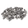 Wheel bolt, SkyWay, M12x1,25x28 cone, key 17mm, chrome, l = 55 mm, set 20 pcs
