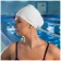 Шапочка для плавания взрослая ONLYTOP Swim, тканевая, обхват 54-60 см