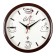 Watching clock, interior "Coffee", D-22 cm, silent, brown body