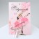 Pin with pendants "hairdresser", 5.5 cm, silver color
