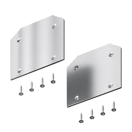 The end fan to the Technical TRA010MPEC-21S profile, 7,027.05 cm, silver color-1