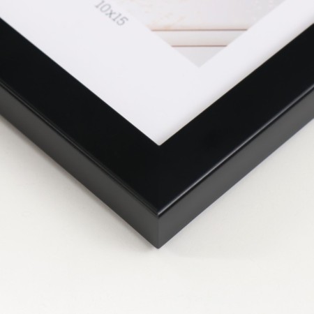 Photo frame Plastic "Mira" 10x15 cm, 641877-4, black (plastic screen)-2