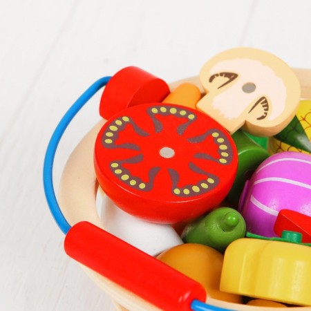 Game set "Vegetables in the basket", 14 vegetables: 5.5 × 5 cm-1