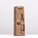 Package for the bottle "perfect combination", light craft, 10.5 x 33 x 8.5 cm
