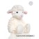 Soft Gulliver toy "lamb elf", white color, 28 cm