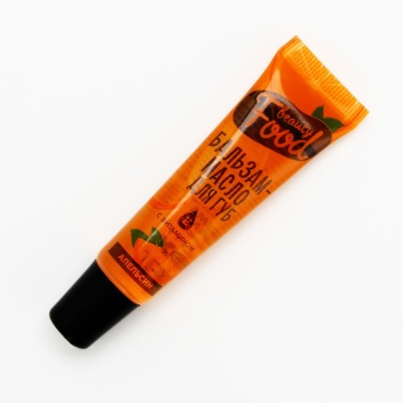 Balm-Balm for lips with vitamin E, 18 ml, aroma of orange, Beauty Food-2