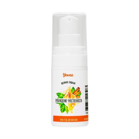 Cream-gel exciting Yovee "Awakening of sensuality" warming, 15 ml-1