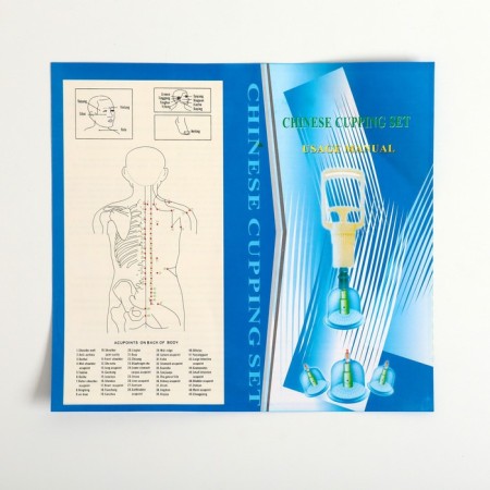 Acupuncture banks for vacuum massage with a pump, a set of 12 pcs.-8