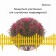 Decorative fence, 30 × 300 cm, 5 sections, plastic, yellow, Greengo