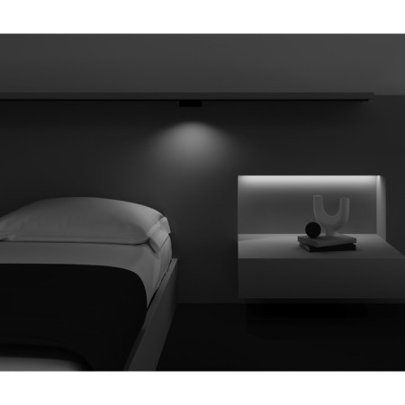 TREECH TECHNICAL TR084-1-6W3K-B, 6W, 11.6x2.6x2.8 cm, LED, 90LM, 3000K, Black color Black-5