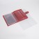 Cover for autoDocations and passports, red color