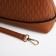 Cross-Bodi Bag on a zipper, brown color