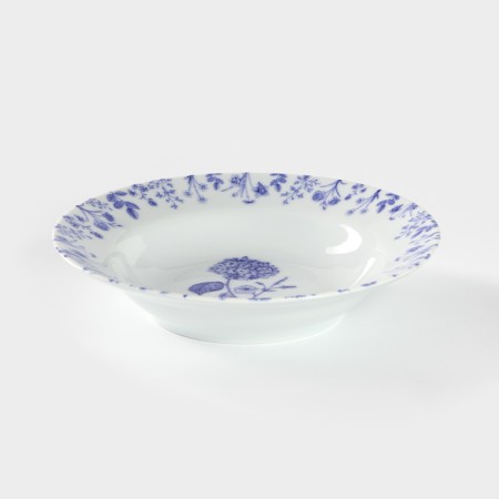 Deep porcelain “Beatrice”, 250 ml, d = 20 cm, white-1