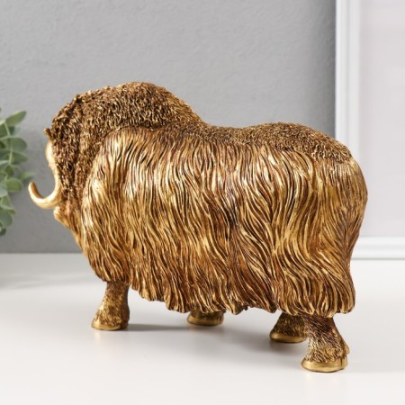 Souvenir Polystone "Ovcebyk" Golden 27x9.5x16.8 cm-2