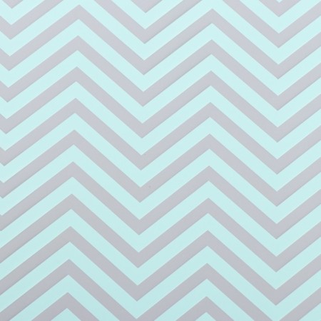 Matte film with a pattern "Wave", turquoise color, 60 x 60 cm-1