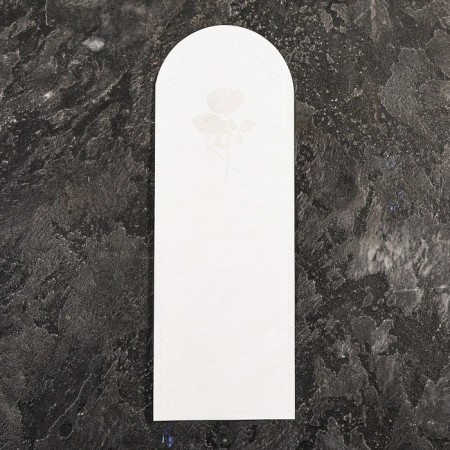 Package-cone for flowers, "romance", coffee with milk, 14x40 cm-3