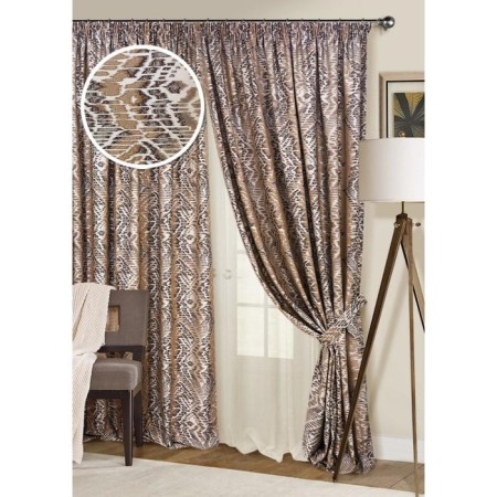 Set of curtains on the Salerno braid, size 400x270 cm, tulle - 450x270 cm-1