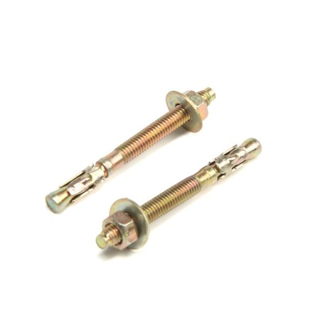 Anchor, wedge, yellow zinc, 6x65 mm, 250 pcs