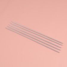 Knitting knitting needles, hosiery, with Teflon coating, D = 3 mm, 20 cm, 5 pcs