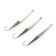 Vertical spinning "Yaman" killer, size 40 mm, 3.5 g, color nickel