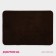 Rapid -shaped moisture -ups, without edging, 40 × 60 cm, brown color