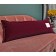 Pillow, size 32x90 cm, burgundy color