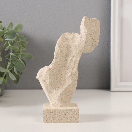 Souvenir Polystone Bust "Parents with the Baby" White in nettles 10x5x15.5 cm-2