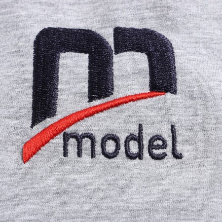 Male costume (sweatshirt/pants), black/gray melange, size 46 (m)-10