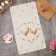 Ethel towel Hen Love 40x73cm, 100% HL, sarzha 190 g/m2