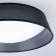 Ceiling chandelier Mantra Nordica, E27, 5x20W, 145 mm, black color