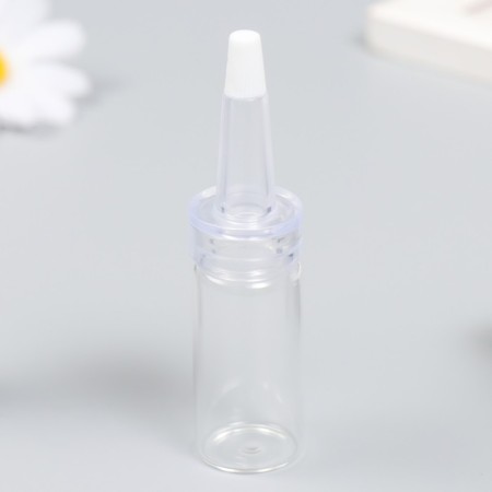 Decor for creativity Glass "A bottle of nose" 25 ml set 2 pcs 8x2x2 cm-1