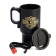 Thermal circle, 450 ml, car "100 % man", retains heat 4 hours, 12 x 17 cm