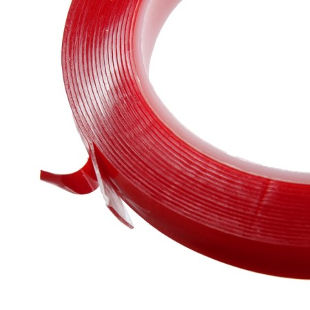 Adhesive tape Torso, transparent, bilateral, acrylic, 12 mm x 5 m-4