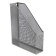 Vertical, mesh, gray paper tray
