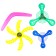 Boomerang, set 4 pieces, color mix