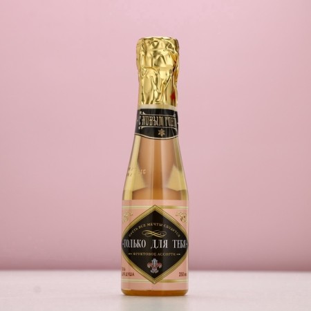 New Year. New Year's gift set, shower gel 250 ml and bath bombs 5x40 g, champagne aroma-2