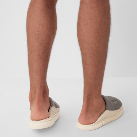 Male slippers, size 40-41, gray color-5