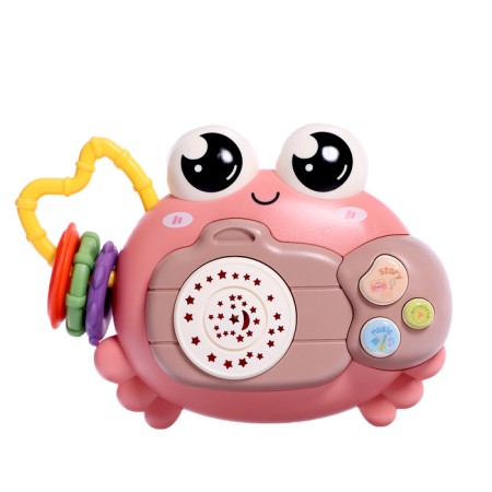 Musical toy "Baby crab", sound, light, color mix, in a bag-8